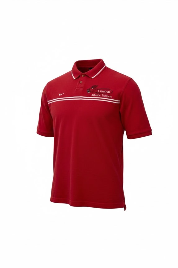 Nike Team Polo Κόκκινο Central Athletic Trainer Unisex M