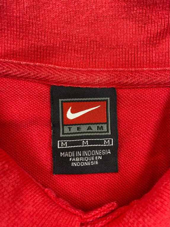 Nike Team Polo Κόκκινο Central Athletic Trainer Unisex M