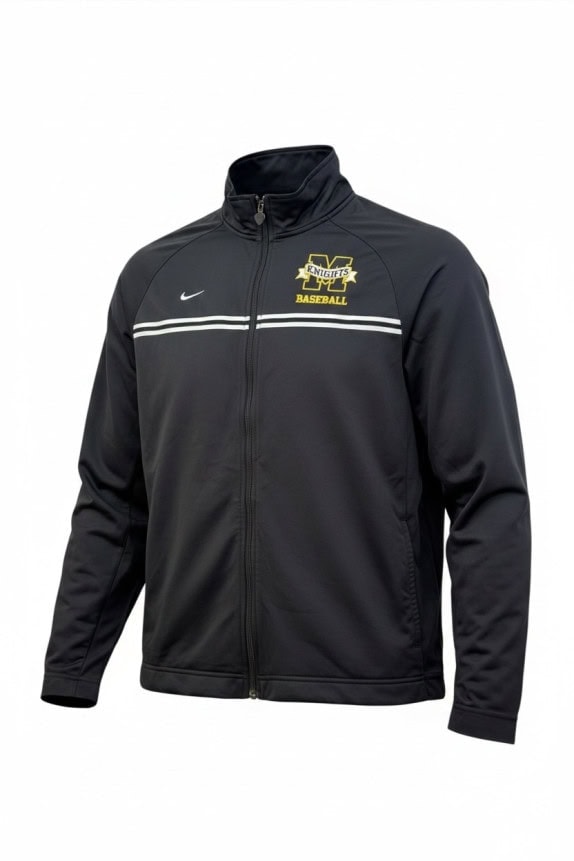 NIKE TEAM TRACK JACKET SPORTSWEAR BLACK UNISEX PRE OWNED L