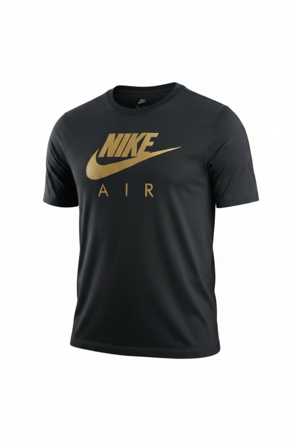 NIKE TEE AIR BLACK MEN PRE OWNED L