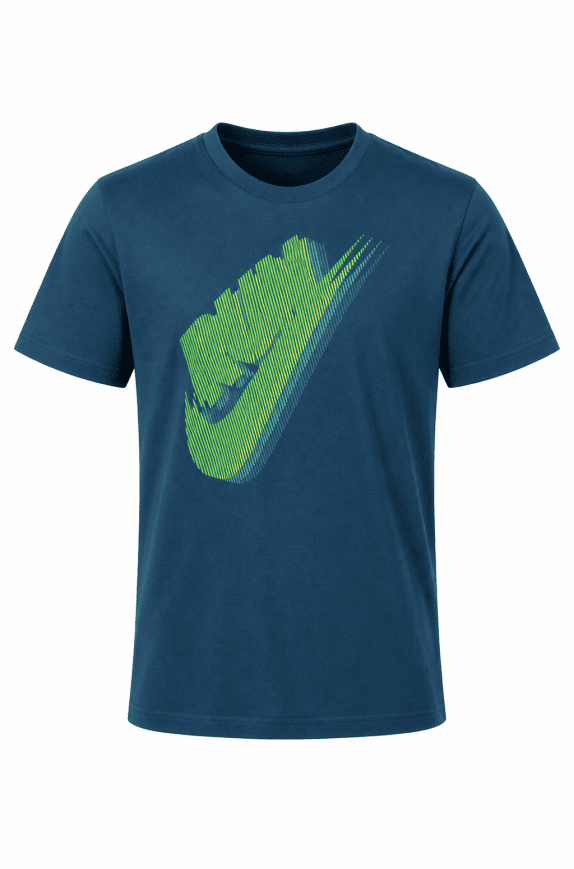 NIKE TEE GRAPHIC BLUE MEN PRE OWNED M