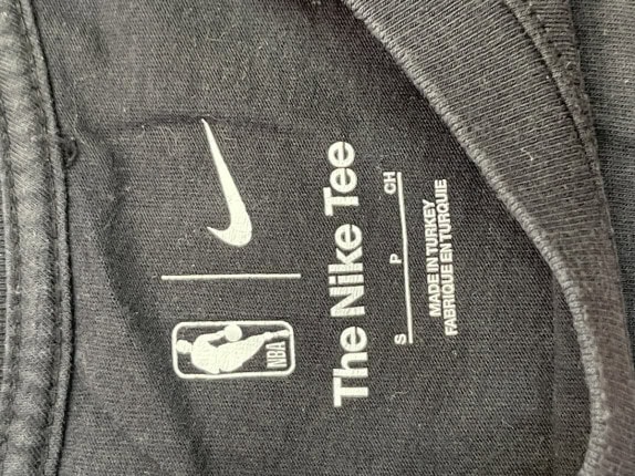 NIKE T SHIRT GRAPHIC NERO UOMO PRE OWNED S