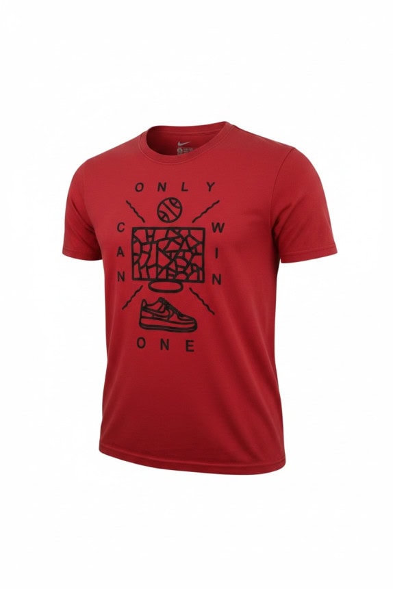 NIKE TEE GRAPHIC RED ΑΝΤΡΙΚΟ PRE OWNED L