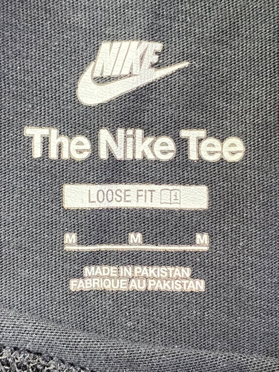 NIKE THE NIKE TEE SWOOSH LOGO ΜΑΥΡΟ UNISEX M