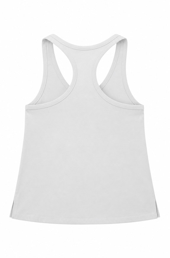 NIKE TOP SPORTS WHITE WOMEN PRE OWNED L