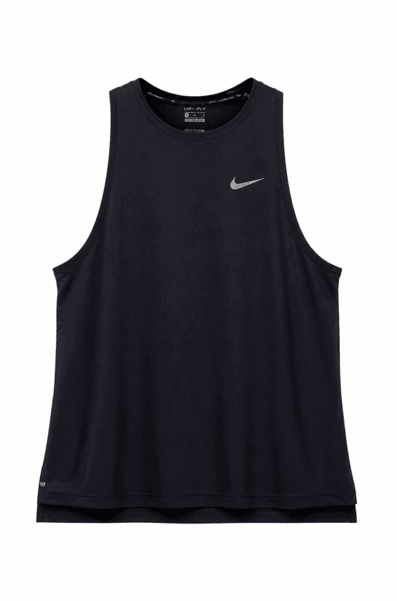 NIKE CANOTTA SPORTIVA NERA UOMO PRE OWNED M