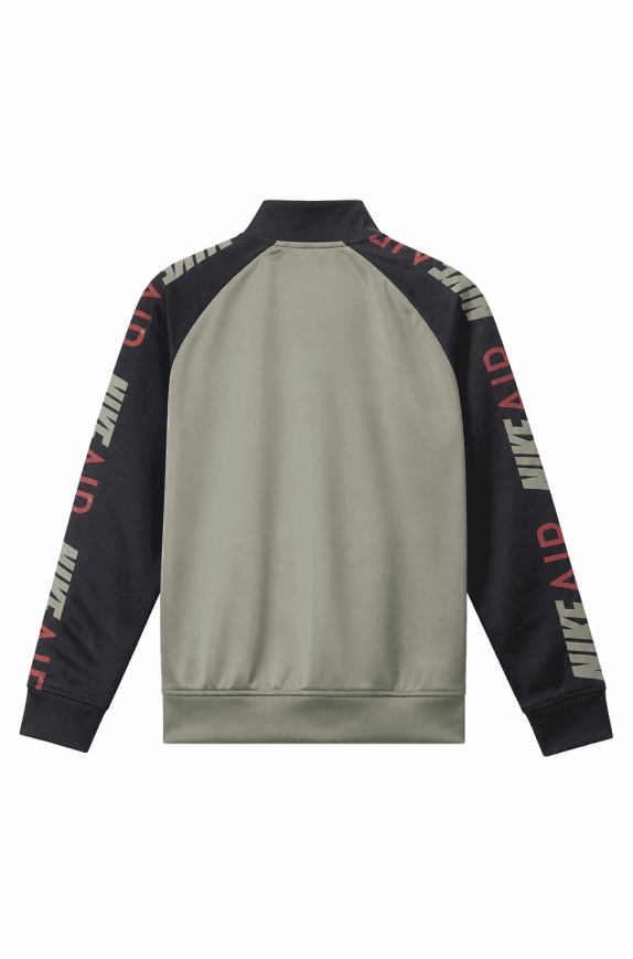 NIKE TRACK JACKET MINIMAL ΓΚΡΙ ΜΑΥΡΟ ΑΝΤΡΙΚΟ PRE OWNED L