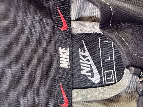 NIKE TRACK JACKET MINIMAL ΓΚΡΙ ΜΑΥΡΟ ΑΝΤΡΙΚΟ PRE OWNED L