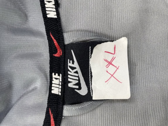 NIKE TRACK JACKET RETRO GREY UOMO PRE OWNED XXL