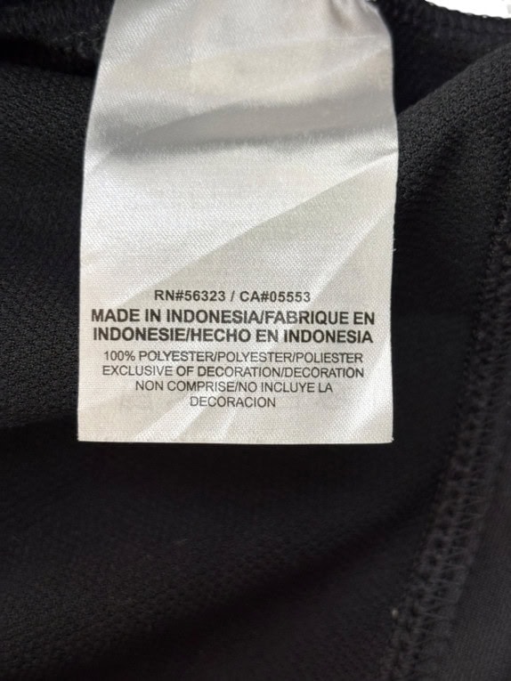 NIKE TRACK JACKET SPORTSWEAR NERO UOMO PRE OWNED