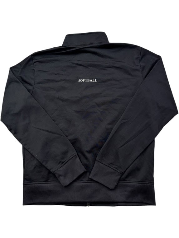 NIKE TRACK JACKET SPORTSWEAR BLACK UNISEX PRE OWNED M