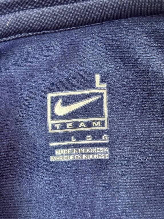 NIKE TRACK JACKET SPORTSWEAR NAVY MEN PRE OWNED