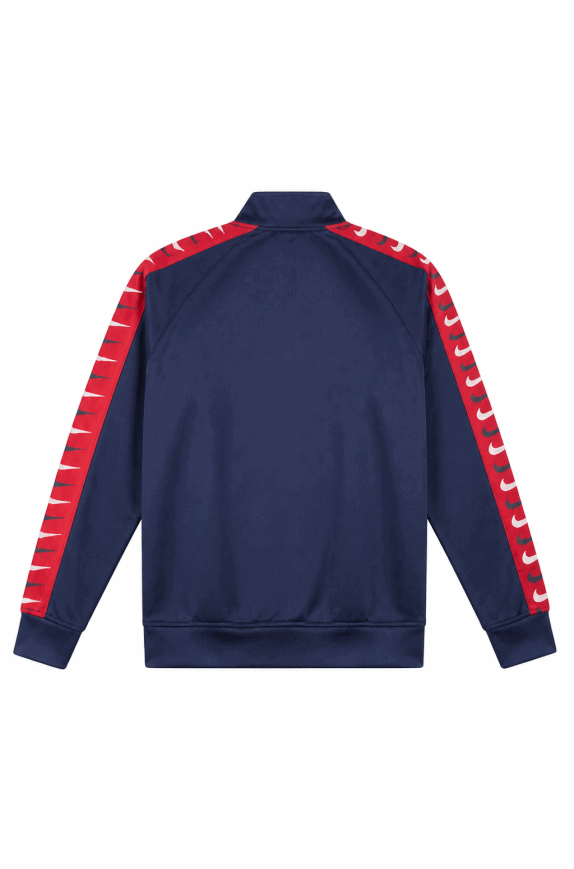 NIKE TRACK JACKET SPORTSWEAR NAVY ΚΟΚΚΙΝΟ ΑΝΤΡΙΚΟ PRE OWNED L