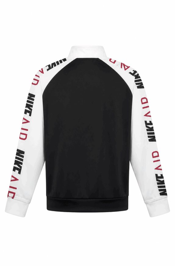 NIKE TRACK JACKET STREETWEAR BLACK WHITE ΑΝΤΡΙΚΟ PRE OWNED L