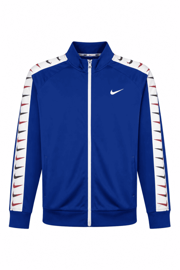 NIKE TRACK JACKET STREETWEAR BLU UOMO PRE OWNED L