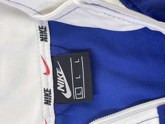 NIKE TRACK JACKET STREETWEAR BLU UOMO PRE OWNED L