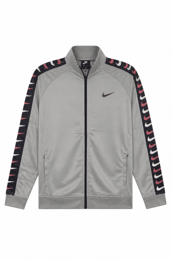 NIKE TRACK JACKET STREETWEAR GRIGIO UOMO PRE OWNED L