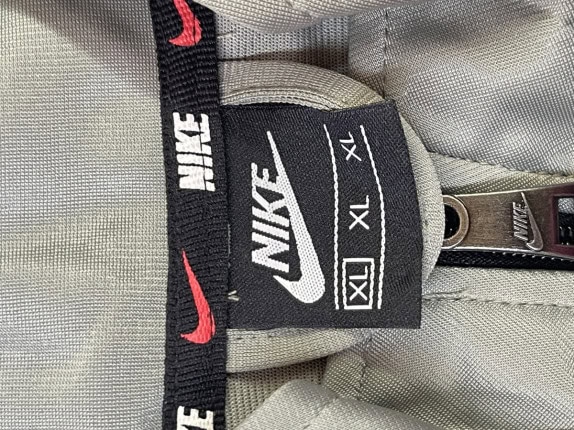 NIKE JORDAN TRACK JACKET STREETWEAR ΓΚΡΙ ΑΝΤΡΙΚΟ PRE OWNED XL