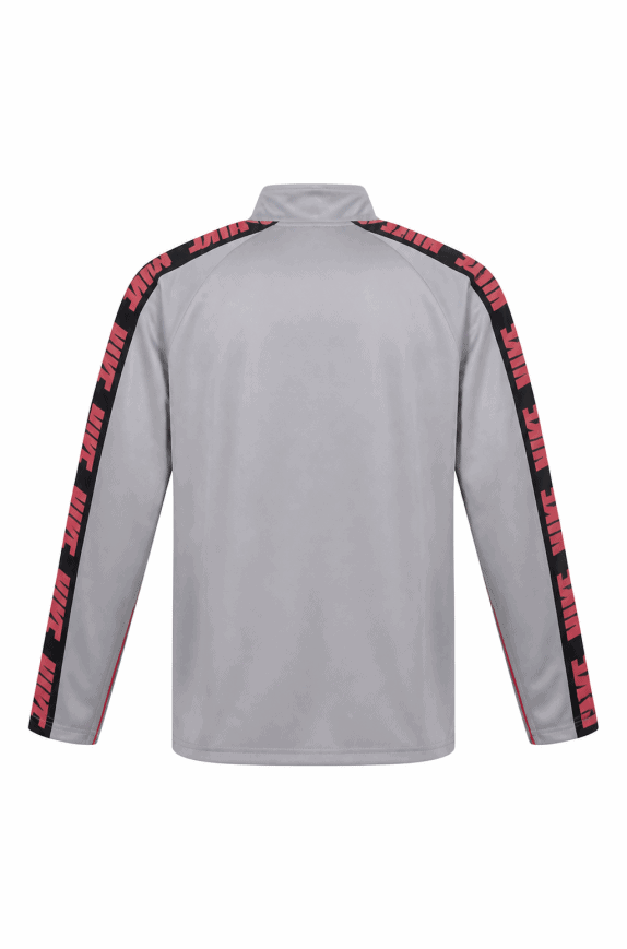 NIKE TRACK JACKET STREETWEAR GREY MEN PRE OWNED L