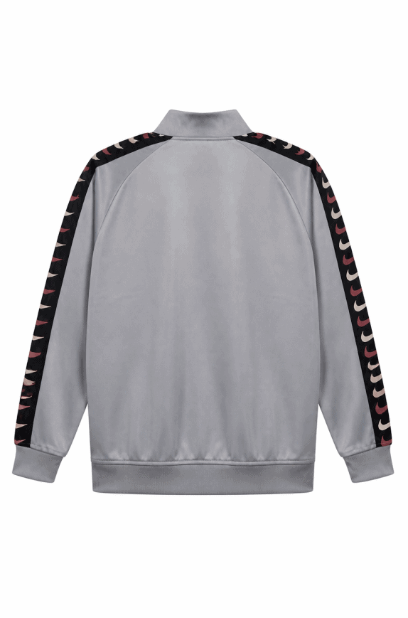 NIKE TRACK JACKET STREETWEAR GRIGIO UOMO PRE OWNED 4XL