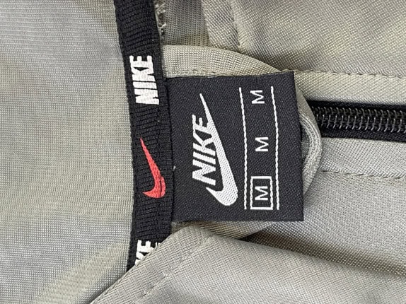 NIKE TRACK JACKET STREETWEAR GRIGIO UOMO PRE OWNED M