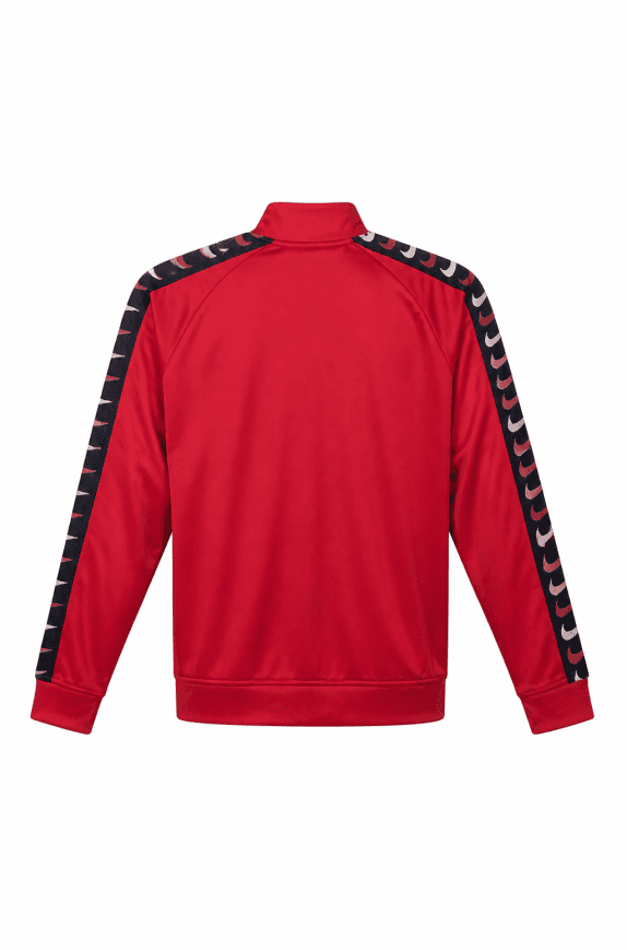 NIKE TRACK JACKET STREETWEAR ROSSO UOMO PRE OWNED L