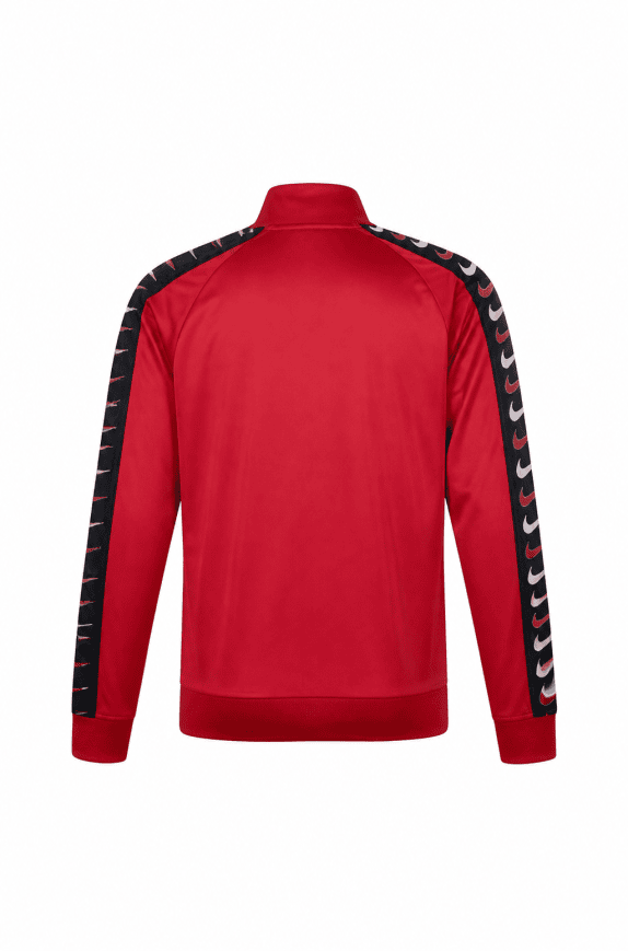 NIKE TRACK JACKET STREETWEAR ΚΟΚΚΙΝΟ ΑΝΤΡΙΚΟ PRE OWNED L