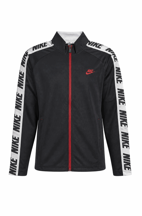 NIKE TRACK JACKET STREETWEAR ΜΑΥΡΟ ΑΝΤΡΙΚΟ PRE OWNED L