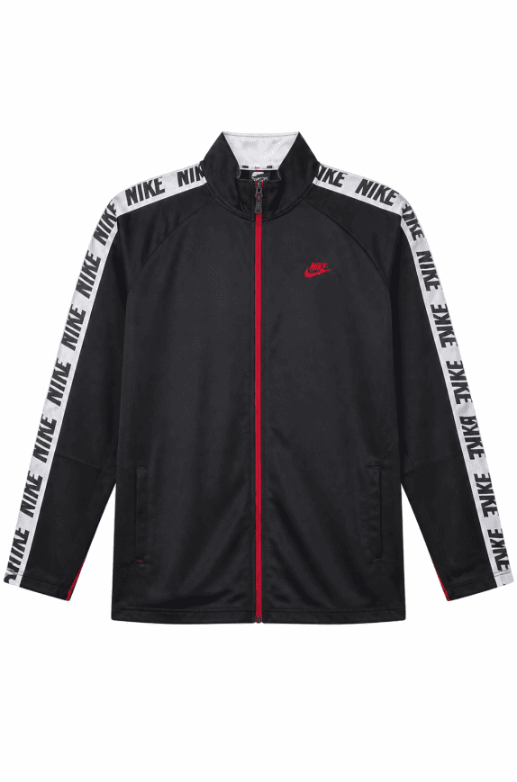 NIKE TRACK JACKET STREETWEAR NERO UOMO PRE OWNED 4XL