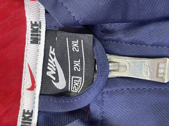NIKE TRACK JACKET STREETWEAR NAVY ΑΝΤΡΙΚΟ PRE OWNED XXL