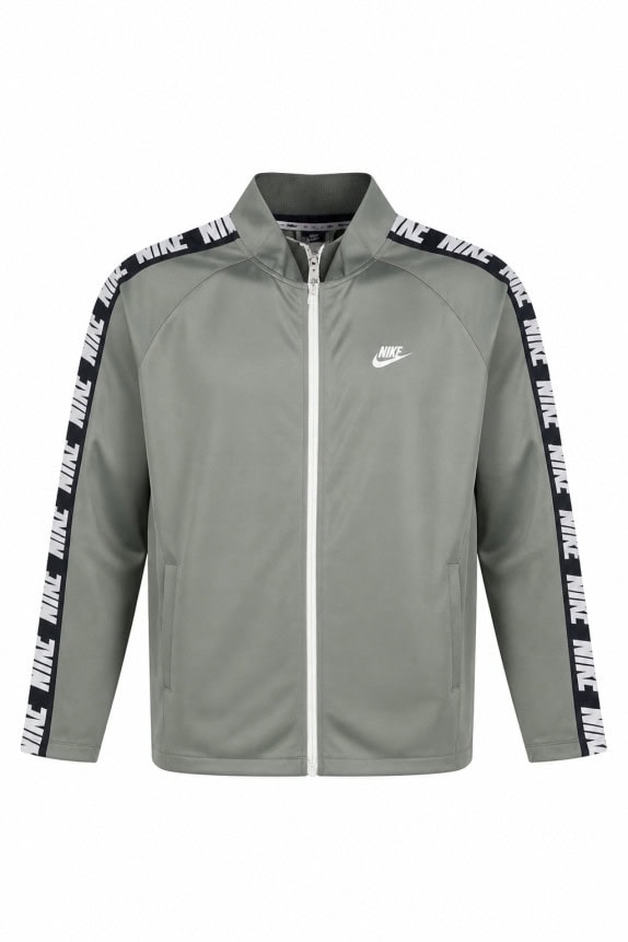 NIKE TRACK JACKET STREETWEAR ΓΚΡΙ ΑΝΤΡΙΚΟ PRE OWNED XXL