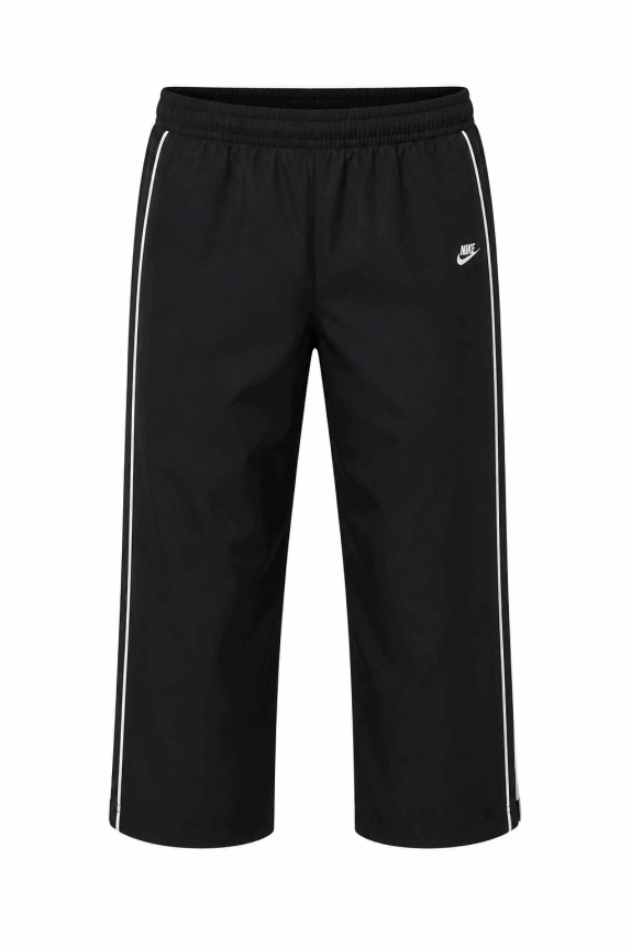 2007 NIKE TRACK PANTS SPORTSWEAR BLACK UNISEX PRE OWNED L