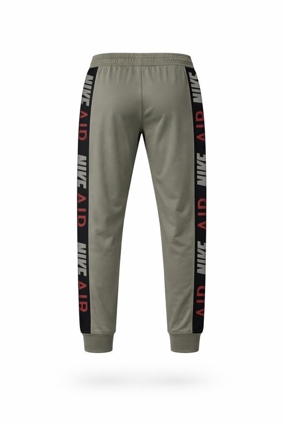 NIKE TRACK PANTS SPORTY KHAKI ΑΝΤΡΙΚΟ PRE OWNED L