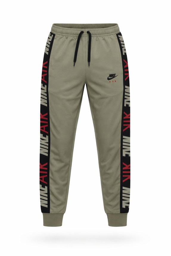 NIKE TRACK PANTS SPORTY KHAKI ΑΝΤΡΙΚΟ PRE OWNED L