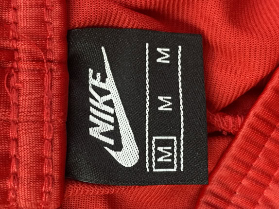NIKE TRACK PANTS SPORTY RED ΑΝΤΡΙΚΟ PRE OWNED M