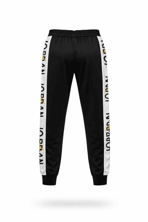 NIKE TRACK PANTS STREETWEAR BLACK MEN PRE OWNED L