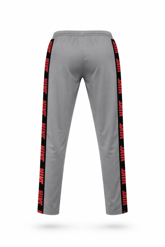NIKE TRACK PANTS STREETWEAR GREY MEN PRE OWNED L