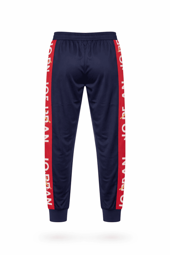 JORDAN PANTALONI TUTA STREETWEAR BLU NAVY UOMO PRE OWNED M