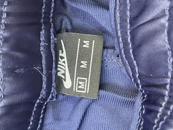 JORDAN PANTALONI TUTA STREETWEAR BLU NAVY UOMO PRE OWNED M