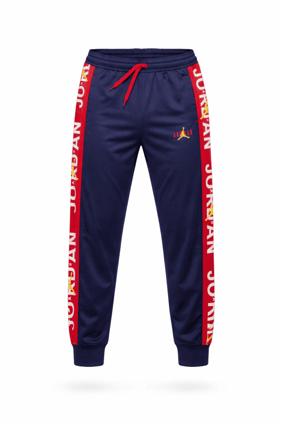 JORDAN PANTALONI TUTA STREETWEAR BLU NAVY UOMO PRE OWNED M