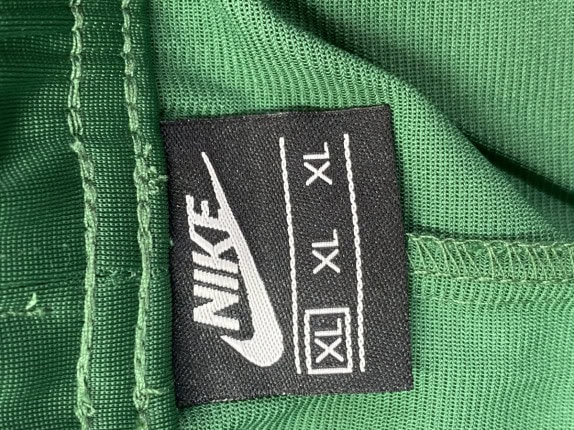 NIKE TRACK PANTS STREETWEAR GREEN MENS PRE OWNED XL