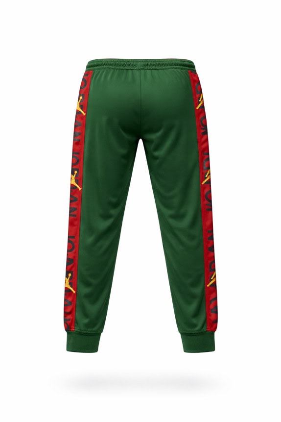 NIKE TRACK PANTS STREETWEAR GREEN MENS PRE OWNED XL