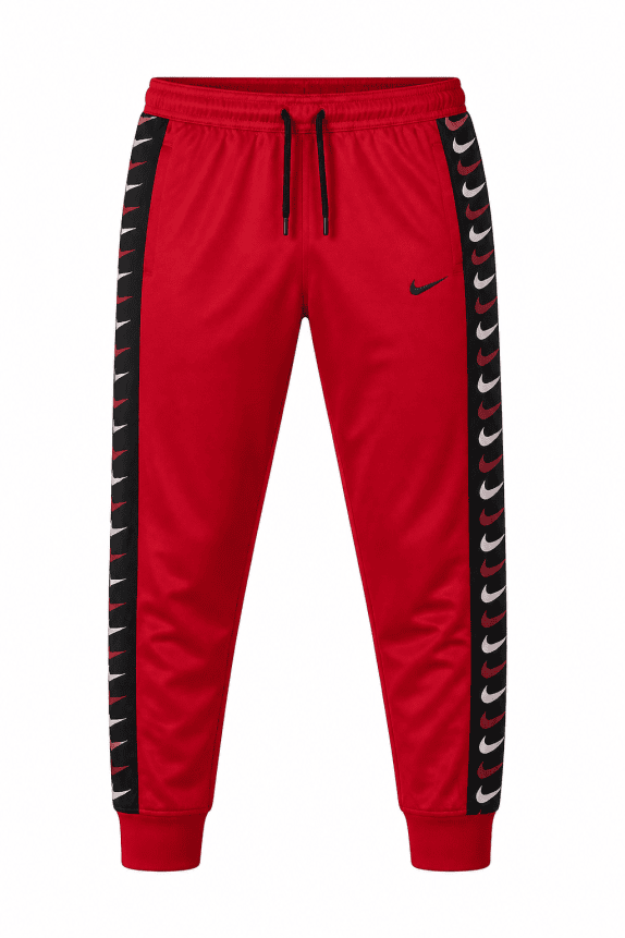 NIKE TRACK PANTS STREETWEAR RED ΑΝΤΡΙΚΟ PRE OWNED L