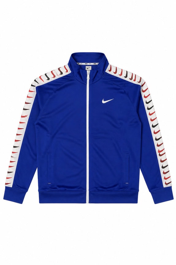 NIKE TRACK JACKET ATHLETIC BLUE UOMO PRE OWNED XXL