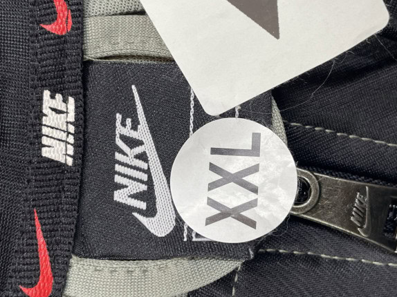 NIKE ΤΡΑΚ ΖΑΚΕΤΑ STREETWEAR ΓΚΡΙ ΜΑΥΡΟ ΑΝΤΡΙΚΟ PRE OWNED XXL