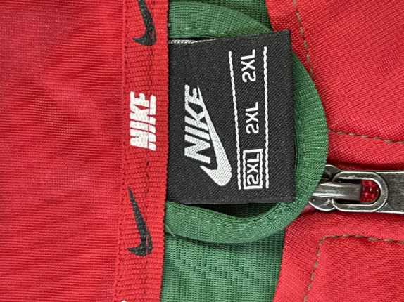NIKE ΤΖΑΚΕΤ TRACK RED GREEN ΑΝΤΡΙΚΟ PRE OWNED 2XL
