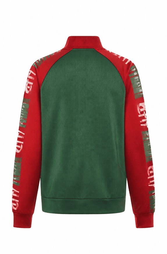 NIKE ΤΖΑΚΕΤ TRACK RED GREEN ΑΝΤΡΙΚΟ PRE OWNED 2XL