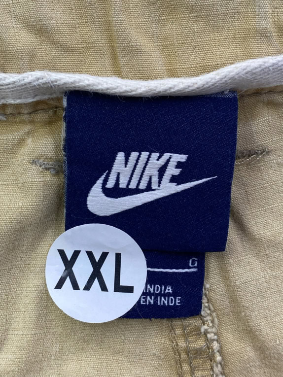 NIKE BERMUDA CARGO UTILITY BEIGE UOMO PRE OWNED XXL