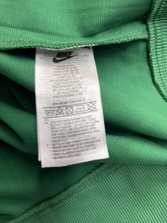 NIKE ΖΑΚΕΤΑ ΦΟΥΤΕΡ VINTAGE STYLE NIKE AIR ΠΡΑΣΙΝΟ/ΚΟΚΚΙΝΟ ΑΝΔΡΙΚΟ XL