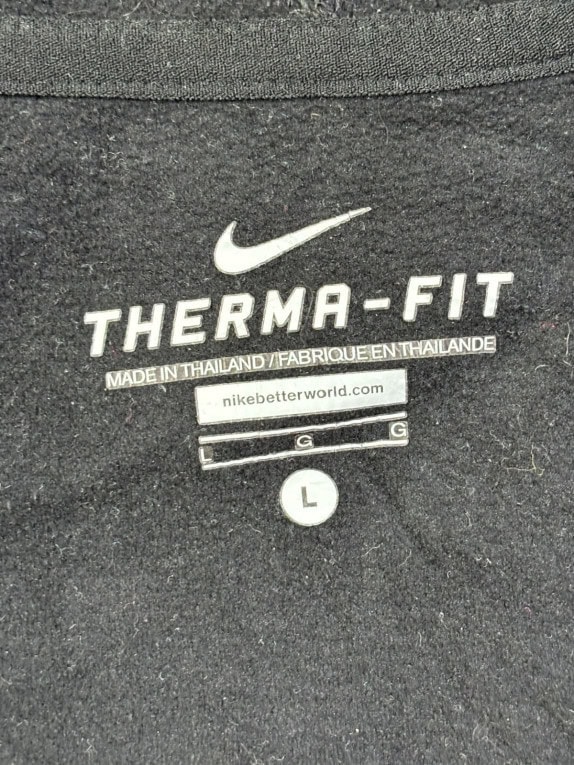 NIKE FELPA ZIP CON CAPPUCCIO SPORTSWEAR NERA UOMO PRE OWNED L